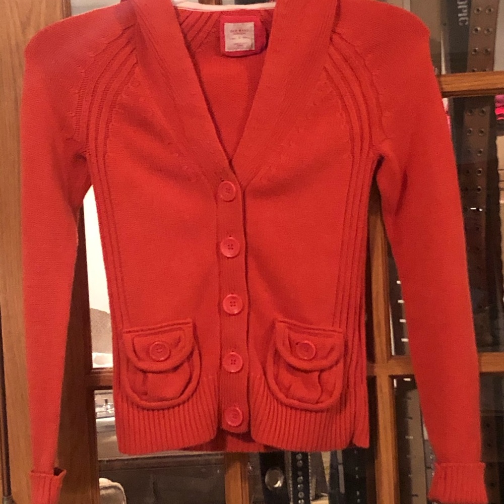 Old Navy 100% cotton hooded sweater